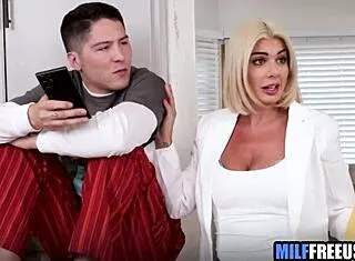 Stepmom Used Freely By Stepson Before Stepdad's Eyes