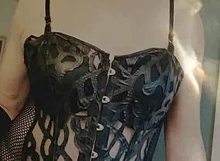 my thick purple dildo pounds kandi's hot tranny ass deep