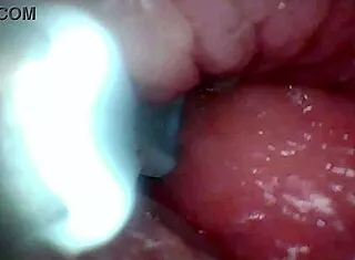 Extreme Close-Up Bbw Slave's Swollen Pussy Lips Creampie Filled