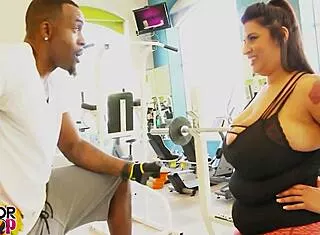 Sofia's Fitness Workout Turns Into BBC Ass Ride!