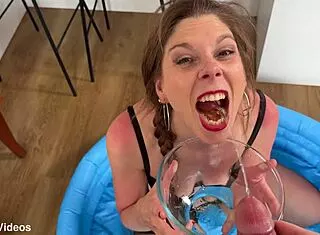 😈 belgian teen alice maze guzzles every drop in freaky piss ritual! 🔥