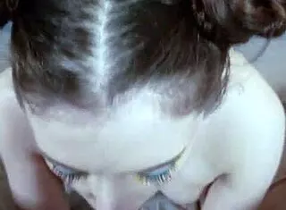 wanna see this beauty suck balls deepthroat then swallow facial?