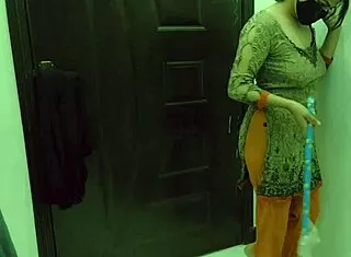 Beautiful Pakistani Maid Tries Anal First Time!