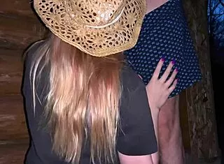 pregnant milf gets fucked doggystyle at the barn creampie finish 😏🐄💦