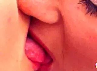 lesbian pinches big hard nipples outdoors till she cums