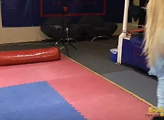 mistress regulates slave using baseball bat hard