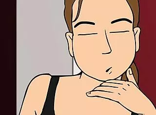 Naughty French Webcam Comics Flirt with Horny Old Men!