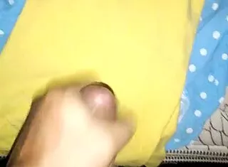 guy jerks massive cum load cock explosion