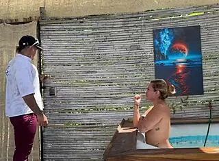 Lost Latina Milf's Big Clit Forest Fuck in Lonely Cabin