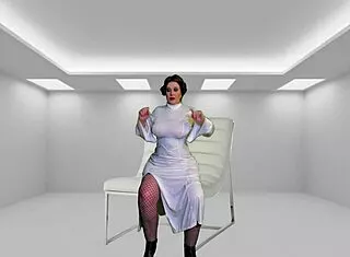 granny leia fingered eaten by vader 👑💦