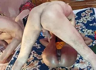 Hanif PK Pounds Popy and Bikini Ebony in Steamy Group Orgy Ride