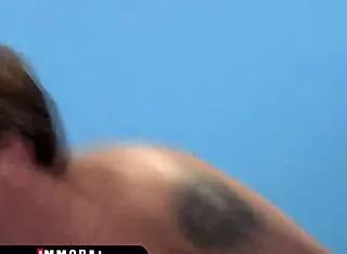 Brianna Brooks' Tight Pussy Takes Karmen Karma's Curvy Orgy Rimjob Ride