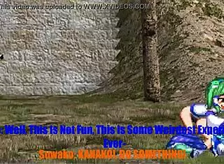 Sanae Pounds Cirno in Wild Touhou Parody Fuck