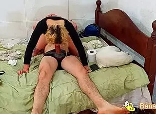 young blonde fears stepdad's cum flooding her tight submissive vagina