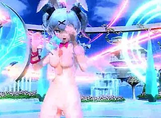 HATSUNE MIKU NUDE RABBIT COSTUME BIG TITS ASS TOY!