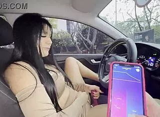 May Hernandez Cachonda Public Car Masturbation Ass Worship