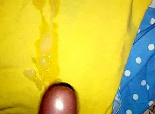 guy jerks massive cum load cock explosion