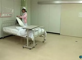 Nurse Kneels Sucking Dick Toys Nipple Bliss