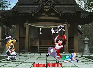 Sanae Pounds Cirno in Wild Touhou Parody Fuck