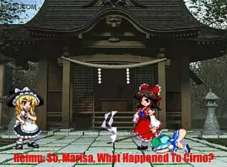 Sanae Pounds Cirno in Wild Touhou Parody Fuck
