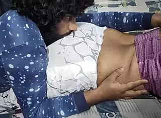 sister-in-law's tight saree tempts naughty brother-in-law into creampie missionary pounding