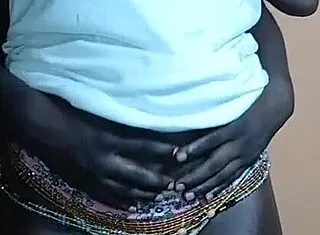 ebony teen sneaks into bedroom midnight craving tight pussy ride