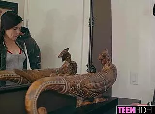 daisy's tight pussy craves that massive cock deep