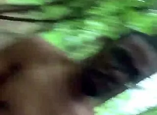 forest catch turns into her begging for that massive black cock