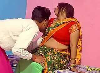 stepsister bends over storage box for cute hard pounding