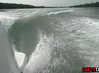 Stacy Bloom Sucks Then Takes Hardcore Anal On Buddy's Boat
