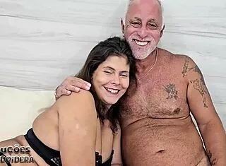 brazilian housewife squirts hard on young cock while hubby films orgasm!