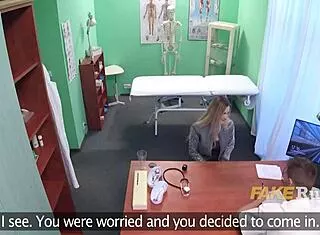 doctor finds out she's stuffing her pussy like a total whore right?