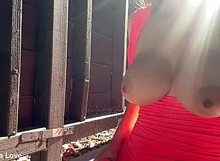 artemisia love! italian milf's huge long-hair tits bounce so teasingly perfect!