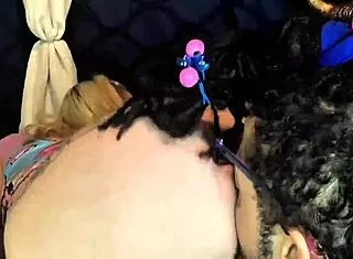 Sexy blonde french slut ass fucked hard anal rimming rough