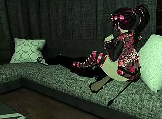 VRChat Brutal Femdom Facesitting Makes Her Pass Out Hard!