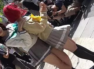 Love Live Sunshine Cosplay Girls Pose In Sexy Costumes Closeup