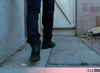 Curly Haired Petite Teen Serves As Enjoying Sex Machine Bot