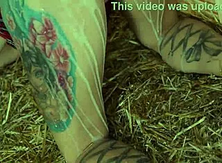 watch this slut take monster dildos ripping her ass and pussy wide
