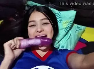 Waited for cuck to leave so I gave my pussy to big cock real homemade 😈💦🔥👅