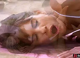 Hungarian Teen's Small Tits Bounce in Outdoor Hardcore Fuck