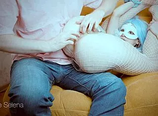 Extreme anal fisting stretches gaping ass with hand. Huge vegetables plunge deep inside.