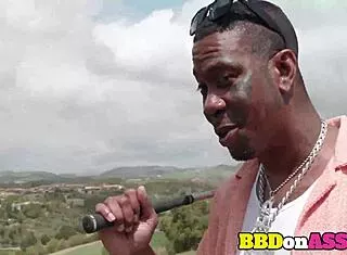 housewife cheats voyeured fucking famous rapper's huge black cock