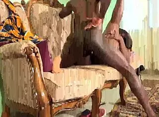 Neighbor Fingers My Ass Pussy Then Creams Hairy Cunt!