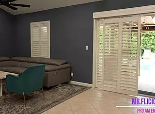 Stephanie Love Caught Giving Milf Blowjob