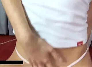 blonde anal lover fingers puffy wet pussy and squirts close-up with toys