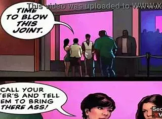 Kardashians parody: angry wife spots lipstick on BBC