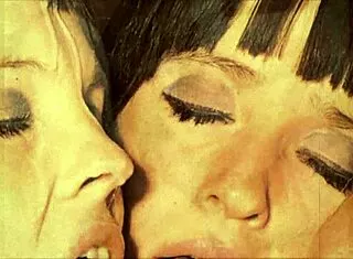 ready for hairy vintage lesbian threesomes?