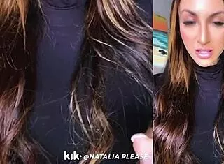 SFW Beautiful Natalia Classy Clothed Live Kik Stream!
