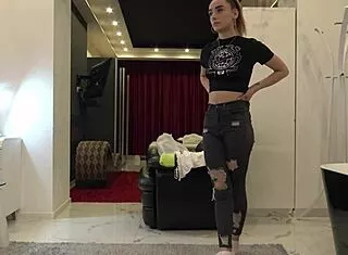 Two Amateur College Girls Fake Photoshoot. Turns Wild Porn Casting with Director!