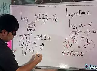 Asian Student Teases Japanese Teacher with Erotic Math Roleplay Seduction
